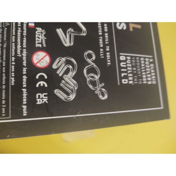 Six Metal puzzles by IQ Original Hand Made Puzzles - Picture 4 of 5